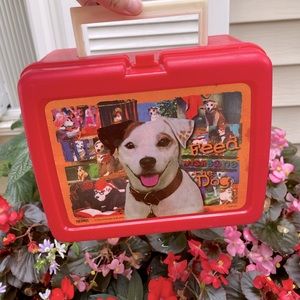 Thermos Co. 1996 PBS Wishbone "Feed the Dog" lunchbox & thermos set